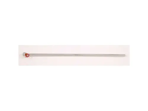 Ideal Standard Kupferrohr mit einer Verbindung am Ende, gerader Form und einer Ringmarkierung, geeignet für verschiedene Installationen in sanitären Anlagen.